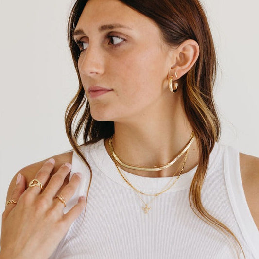 Camila Herringbone Necklace