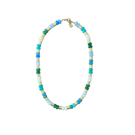 Coastal Dream Hand-Beaded Necklace